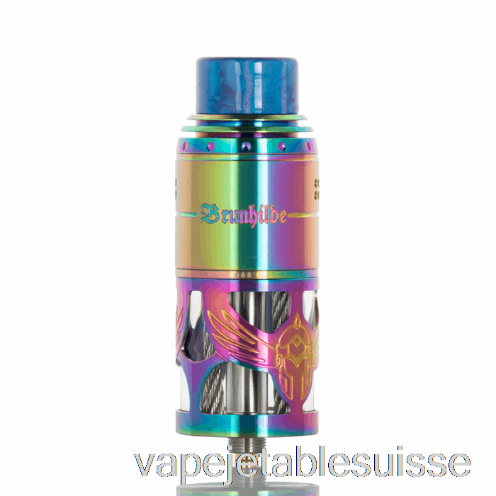 Vape Suisse Vapefly X Allemand 103 Brunhilde Top Coiler 25mm Rta Arc-en-ciel